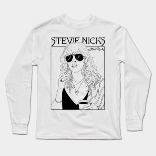 Stevie Nicks Vintage Rock Music 2023 Tour Live in Concert Long Sleeve T-Shirt